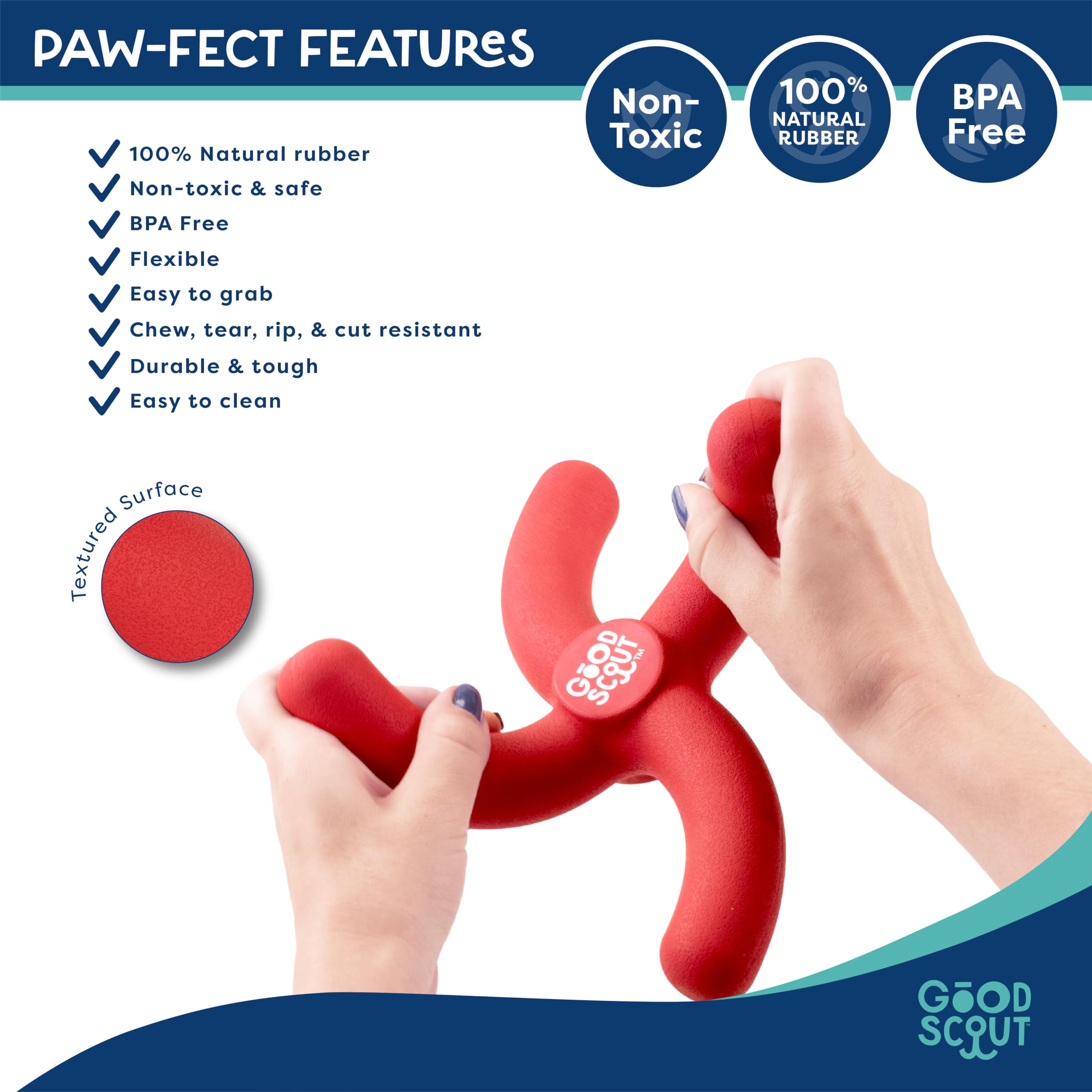 Good Scout tamaño mediano y grande ideal para perros grandes