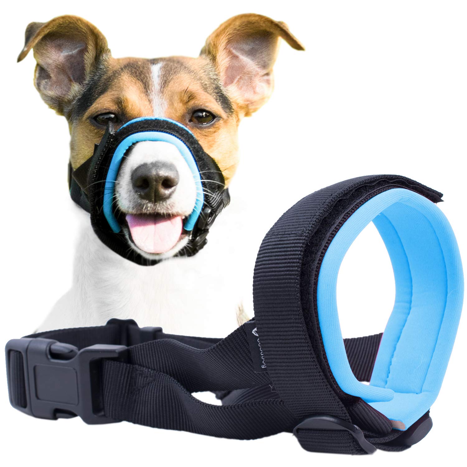 GoodBoy Gentle Muzzle para perros, ajuste preciso para comodidad diaria.