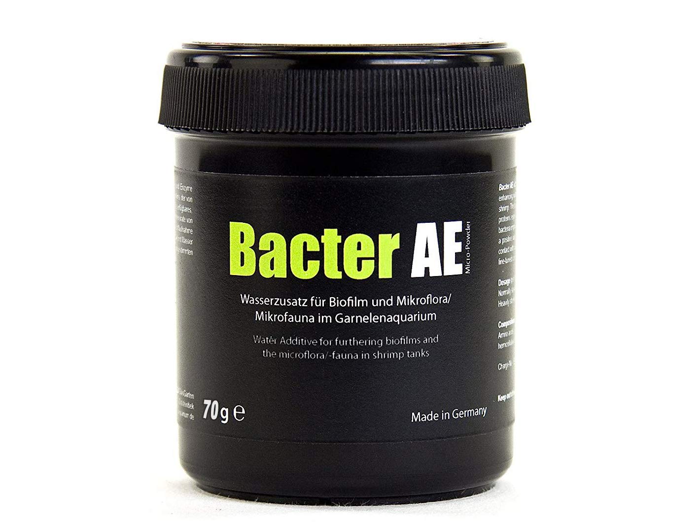GOODGROWLIES GlasGarten Bacter AE Shrimp: apto para acuarios de camarones y plantas acuáticas.