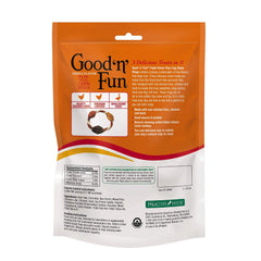 Good'n'Fun: anillo triple sabor para perros, mantiene entretenido y activo.