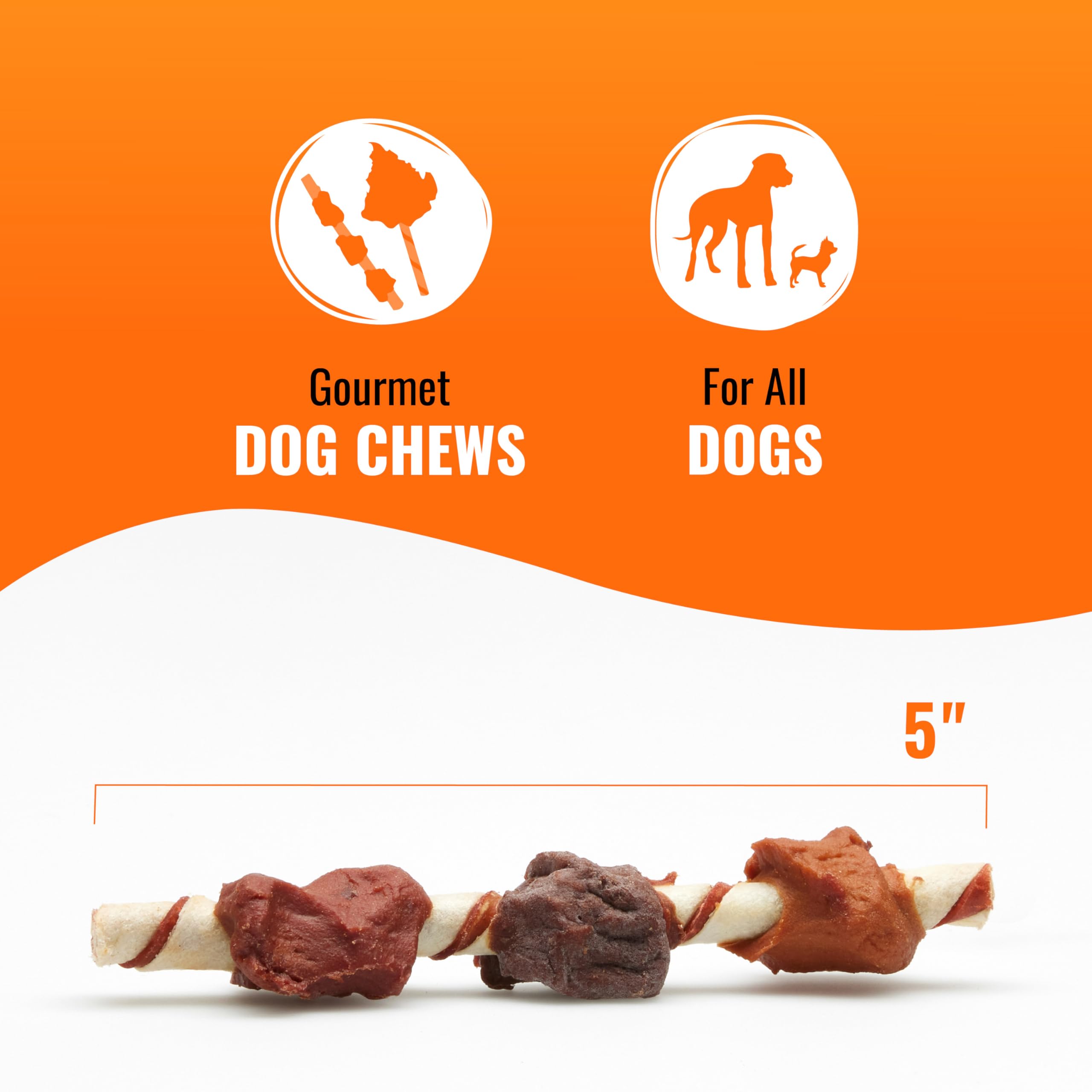 Good'n'Fun kabobs carne premium para deleite canino