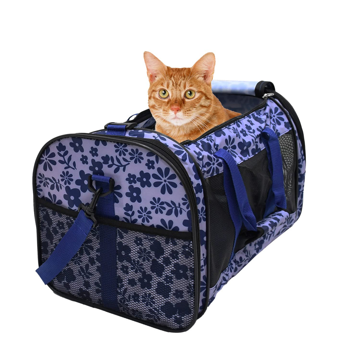 GoOpaws transportin blando con ventilacion frontal para viajes comodos