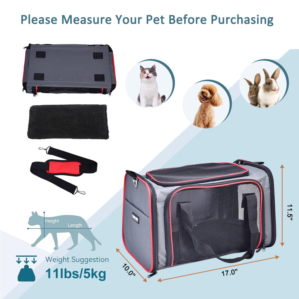 GOOPAWS malla de ventilación ofrece flujo de aire y luz interior.