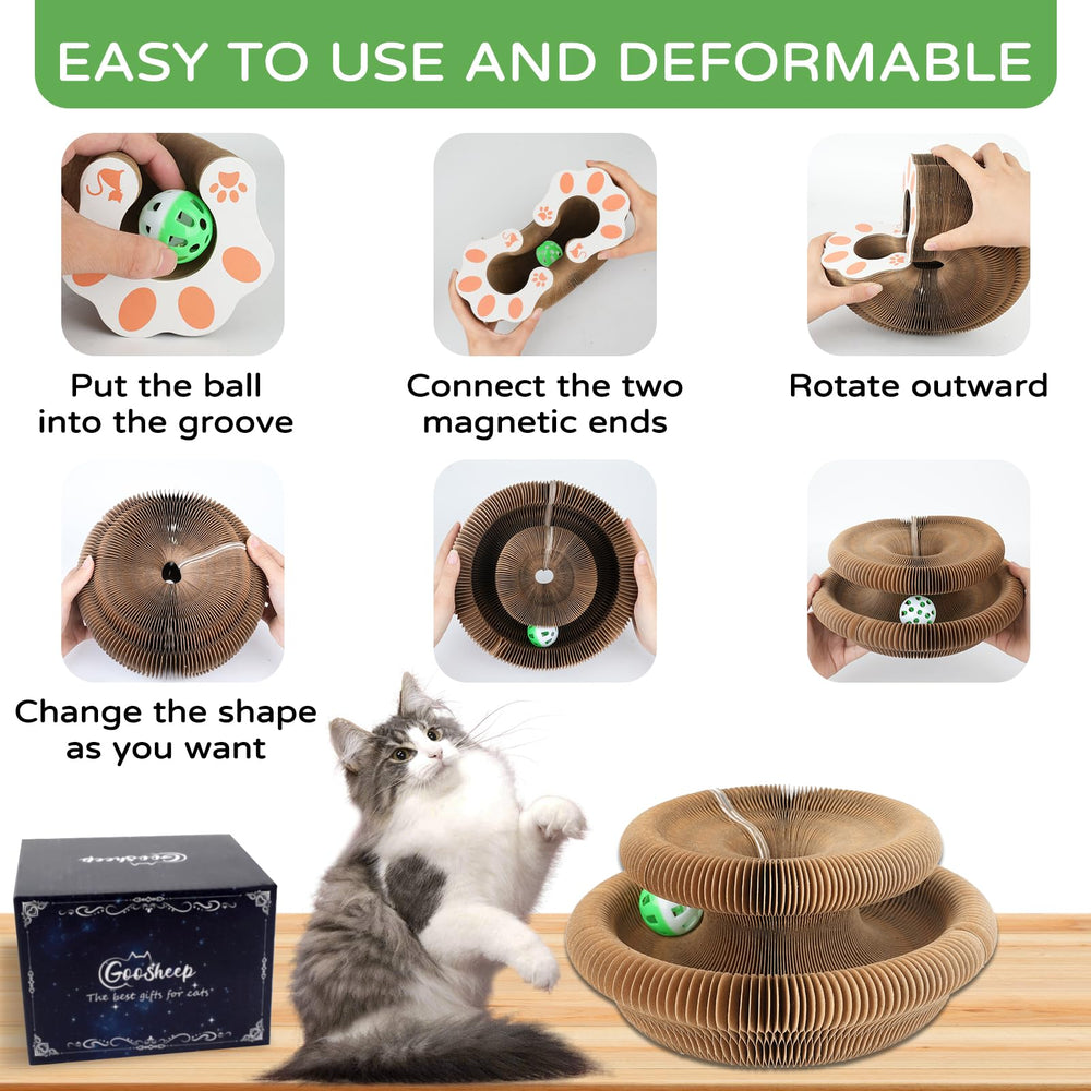 Goosheep Acordeón, diseño compacto y almacenamiento sencillo.