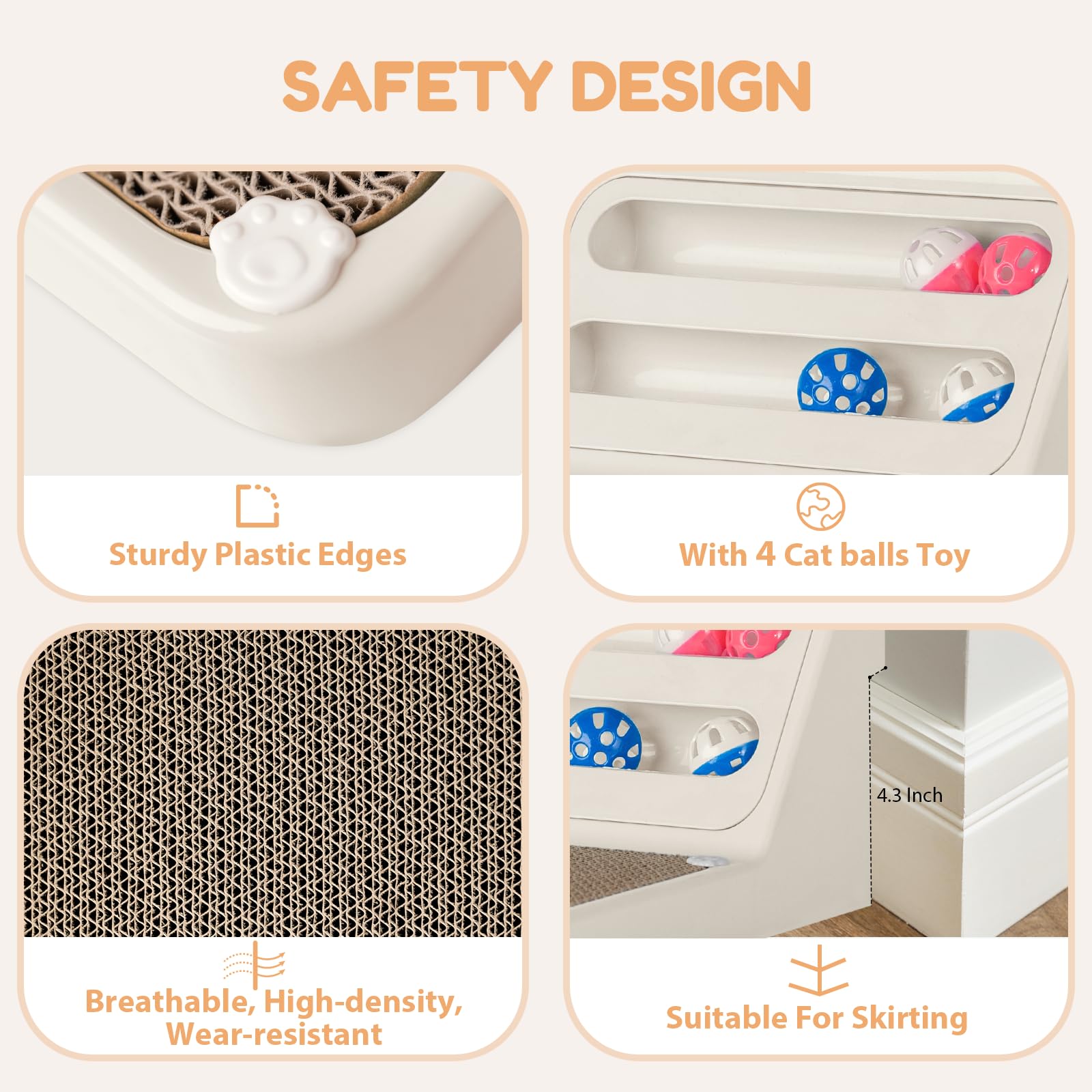 Goosheep protección de muebles y paredes durante las sesiones de rayado.