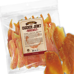 Gootoe pollo jerky para perros 1 lb, snack alto en proteína para entrenamiento.
