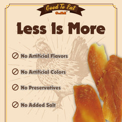 Gootoe jerky sin gluten para perros.