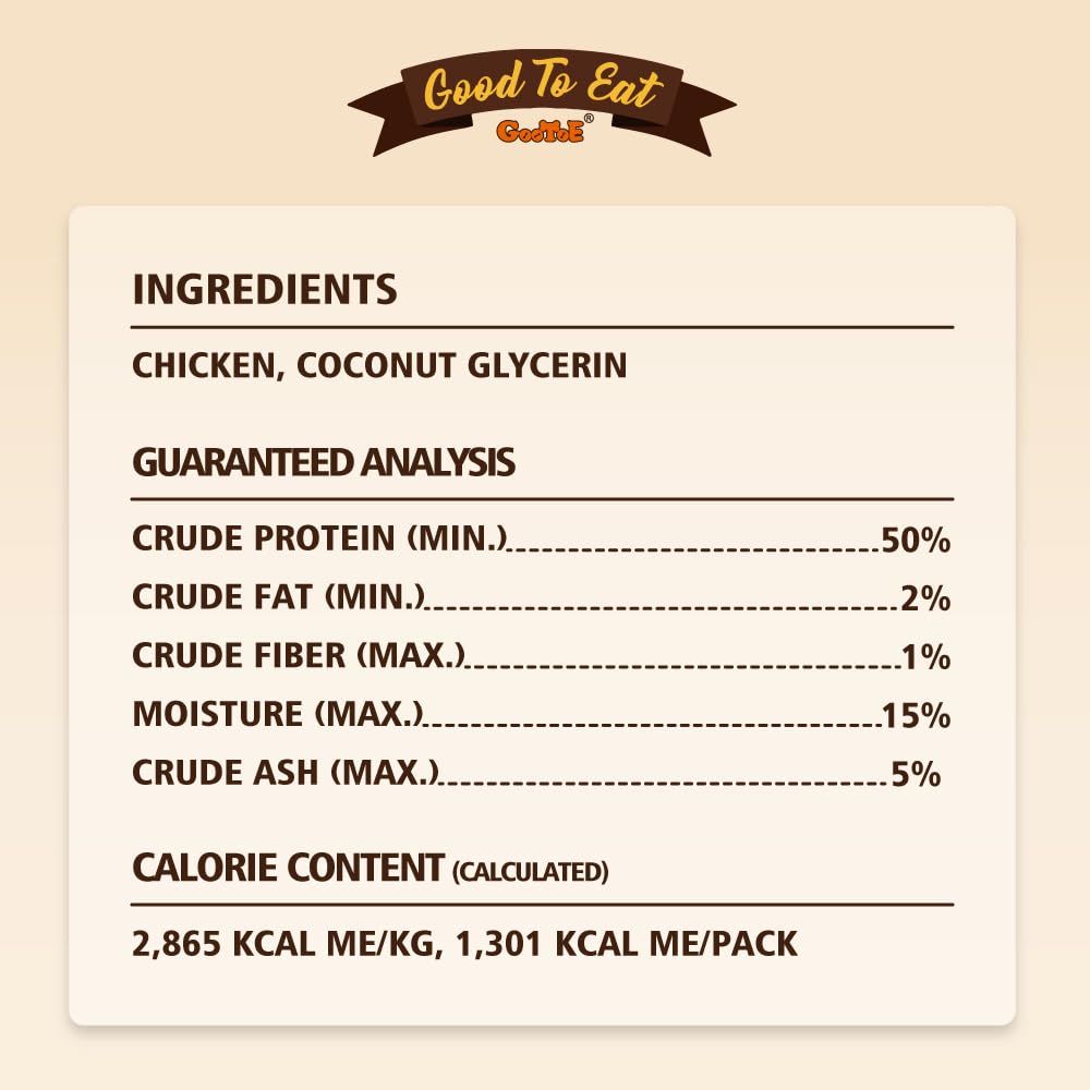 Gootoe Snack proteína alta, bajo en grasa para perros