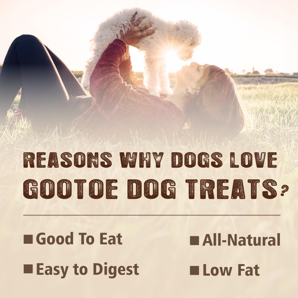 Gootoe tendones de pavo para perros: ingredientes sin artificiales.