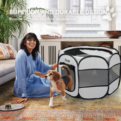 Goozii corral perro exterior portátil para viajes y camping