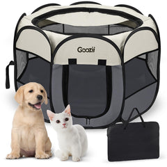 Goozii jaula de juego para gatos en interior, ofrece mucho espacio para moverse