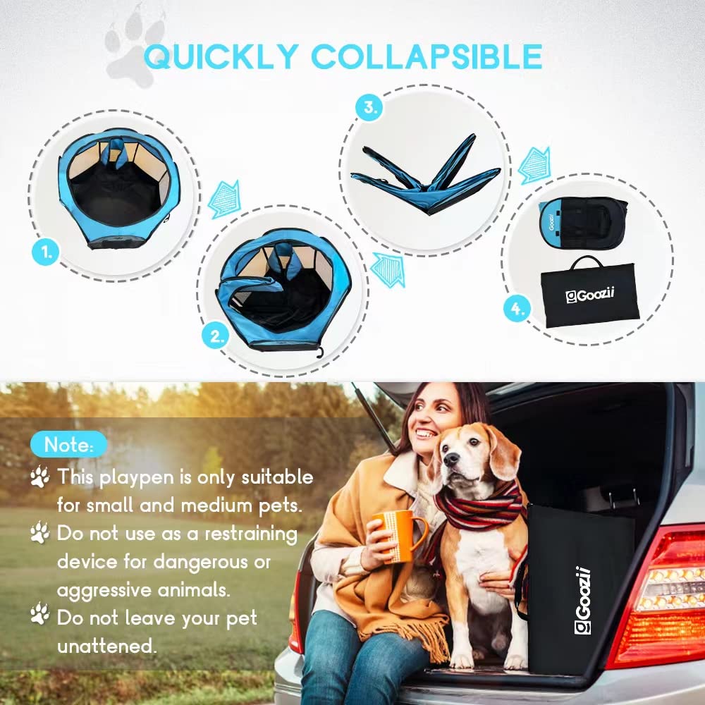 Funda de transporte incluida para Goozii y viajar con facilidad