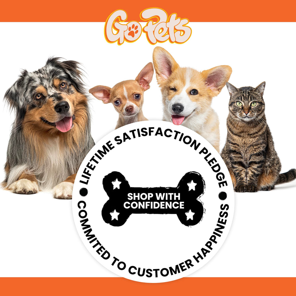 GoPets agarre antideslizante ofrece control y confort durante el cuidado.