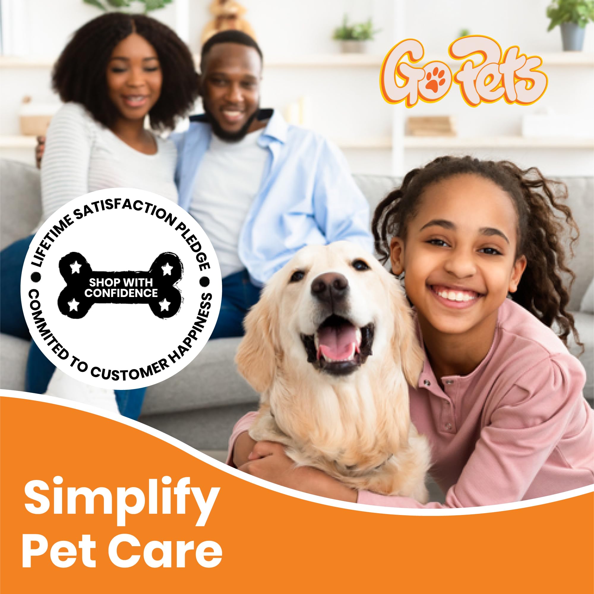 GoPets diseño-cabeza-flexible, cepilla suavemente áreas sensibles