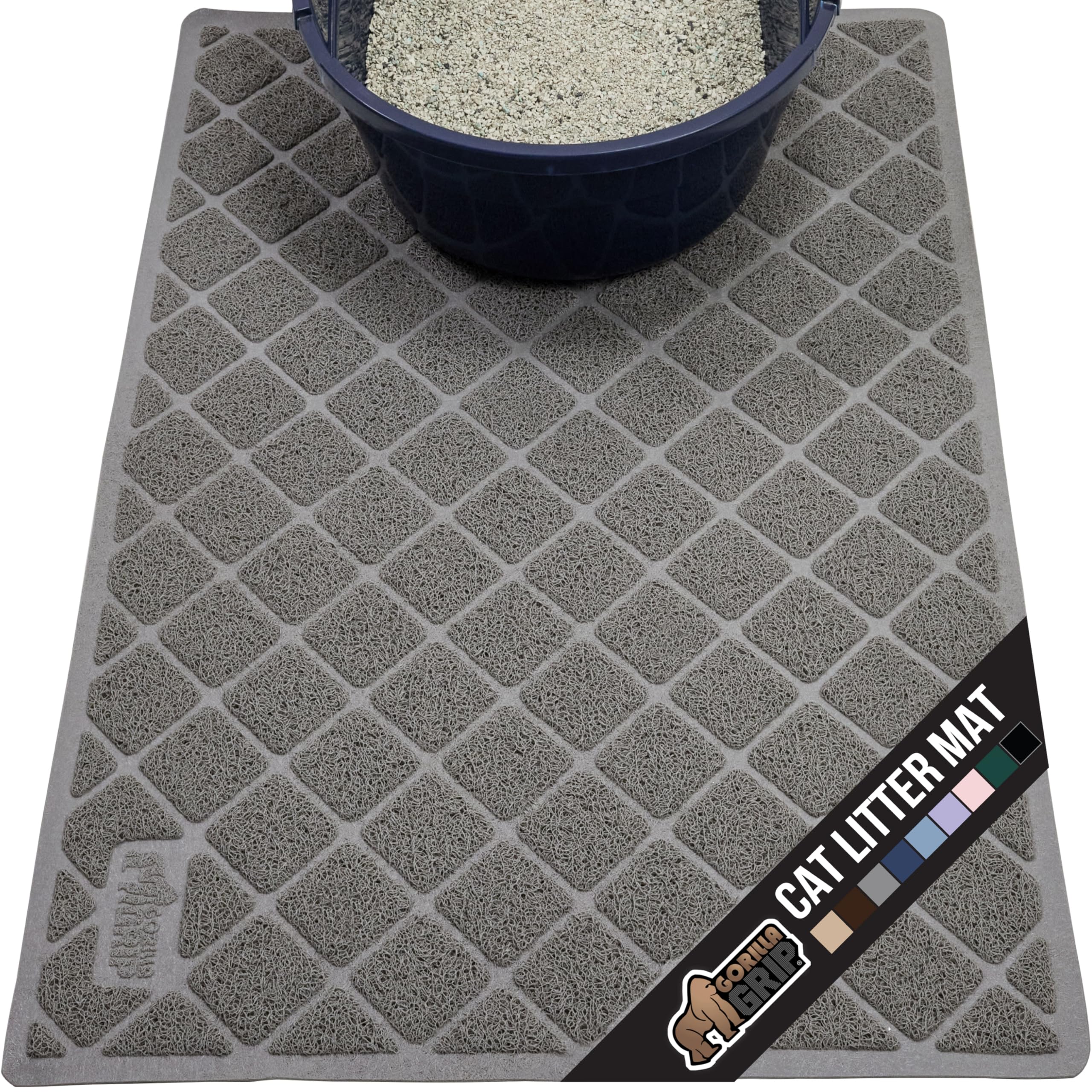 GORILLA GRIP Alfombra para arena con malla gruesa que atrapa desechos.