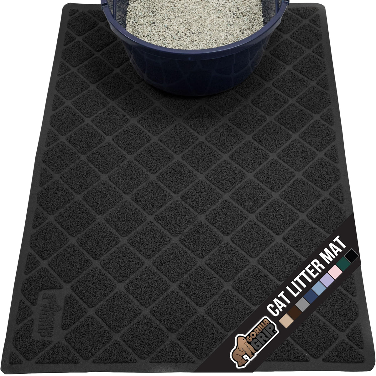 Gorilla Grip: almohadilla para caja de arena con malla gruesa que atrapa arena