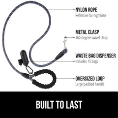 GORILLA GRIP, asa-suave-acolchado, para un agarre cómodo en caminatas largas.