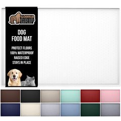 Alfombrilla Gorilla Grip impermeable para mascotas protege el suelo.