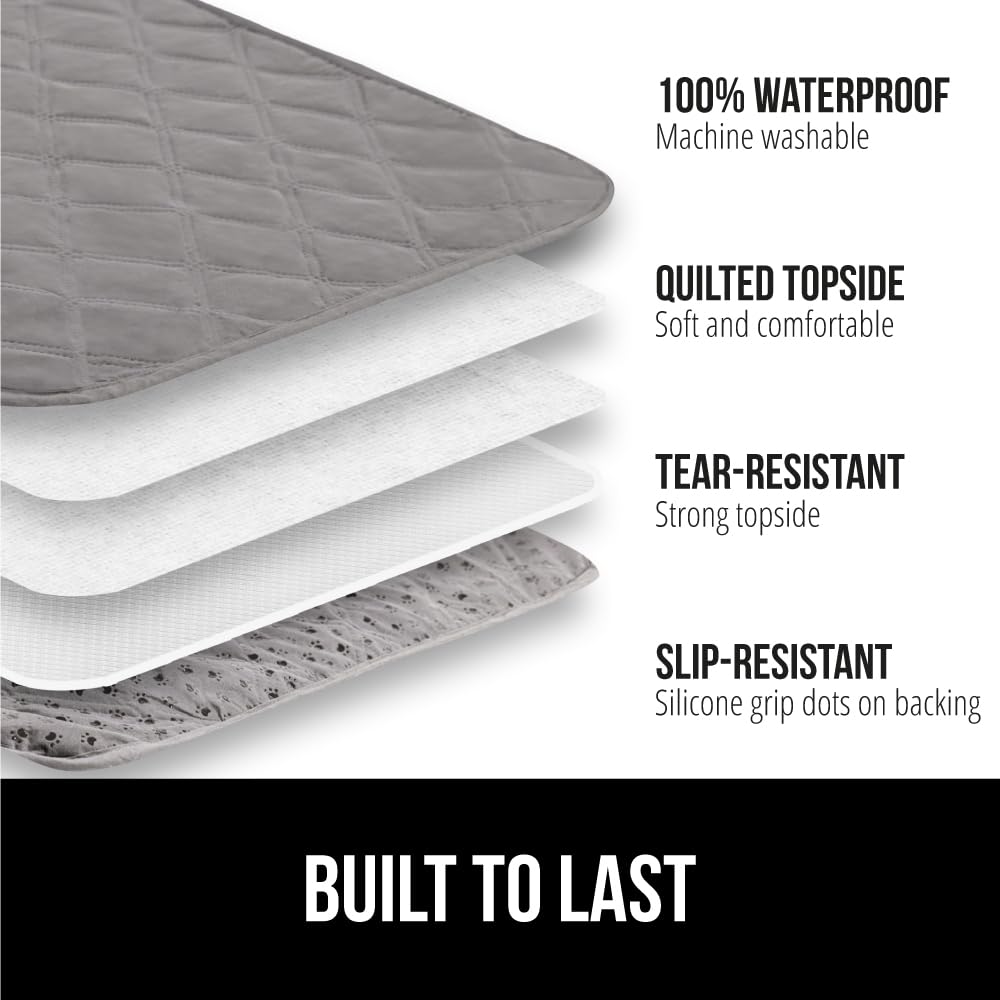 GORILLA GRIP capas 5 para protección total contra manchas.