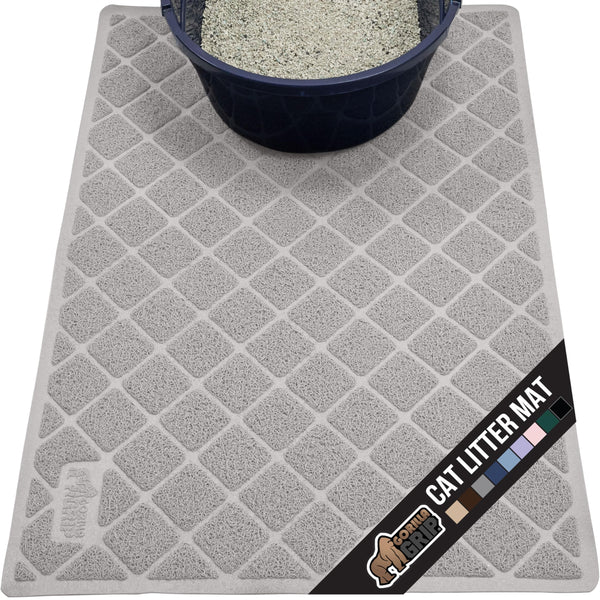 GORILLA GRIP: alfombrilla frontal para caja de arena que evita derrames y ensucia menos el suelo.