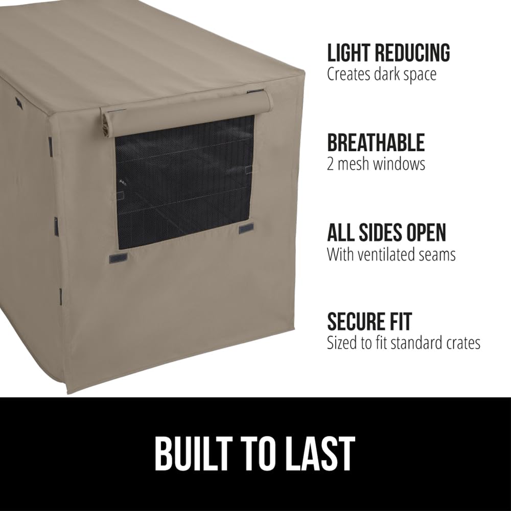 GORILLA GRIP cubre jaula 36 pulgadas, ventana de malla delantera para visibilidad