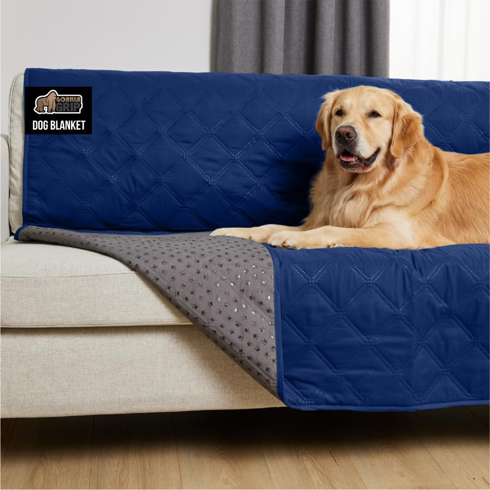 GORILLA GRIP cobertor impermeable para cama de perro protege derrames.