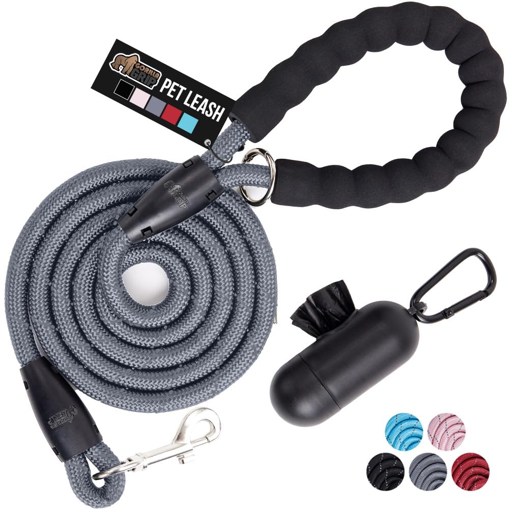 GORILLA GRIP, correa-durable-nylon, para paseos seguros y duraderos.