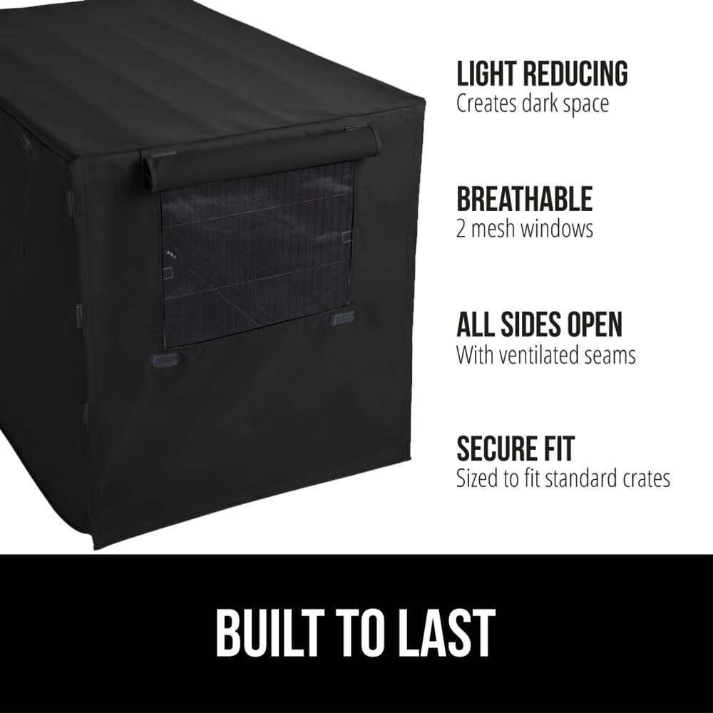 GORILLA GRIP funda jaula perro: detalle de malla trasera para circulación de aire.