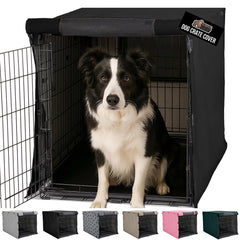 GORILLA GRIP funda jaula perro: frente con malla para mejor ventilación y visibilidad.