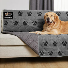 Funda impermeable de GORILLA GRIP para sofá protege derrames de mascotas.