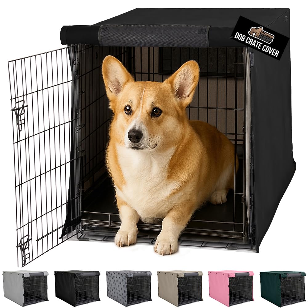 GORILLA GRIP funda para jaula 30 pulgadas, privacidad para el descanso de tu perro.