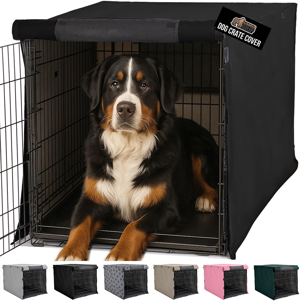 Gorilla Grip funda jaula perro trasera malla: mejora ventilación y visibilidad para tu mascota.