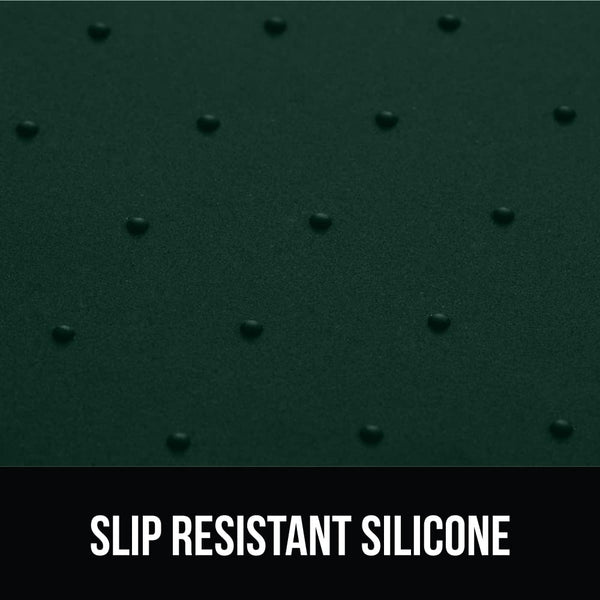 GORILLA GRIP tapete con borde elevado, recoge derrames y facilita la limpieza.