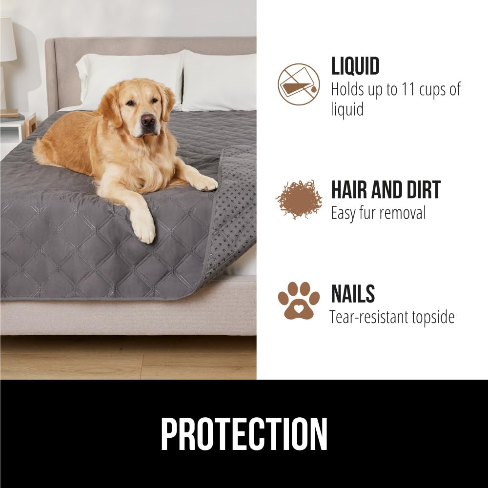 Protección contra pelos y arañazos con gorilla grip para muebles.