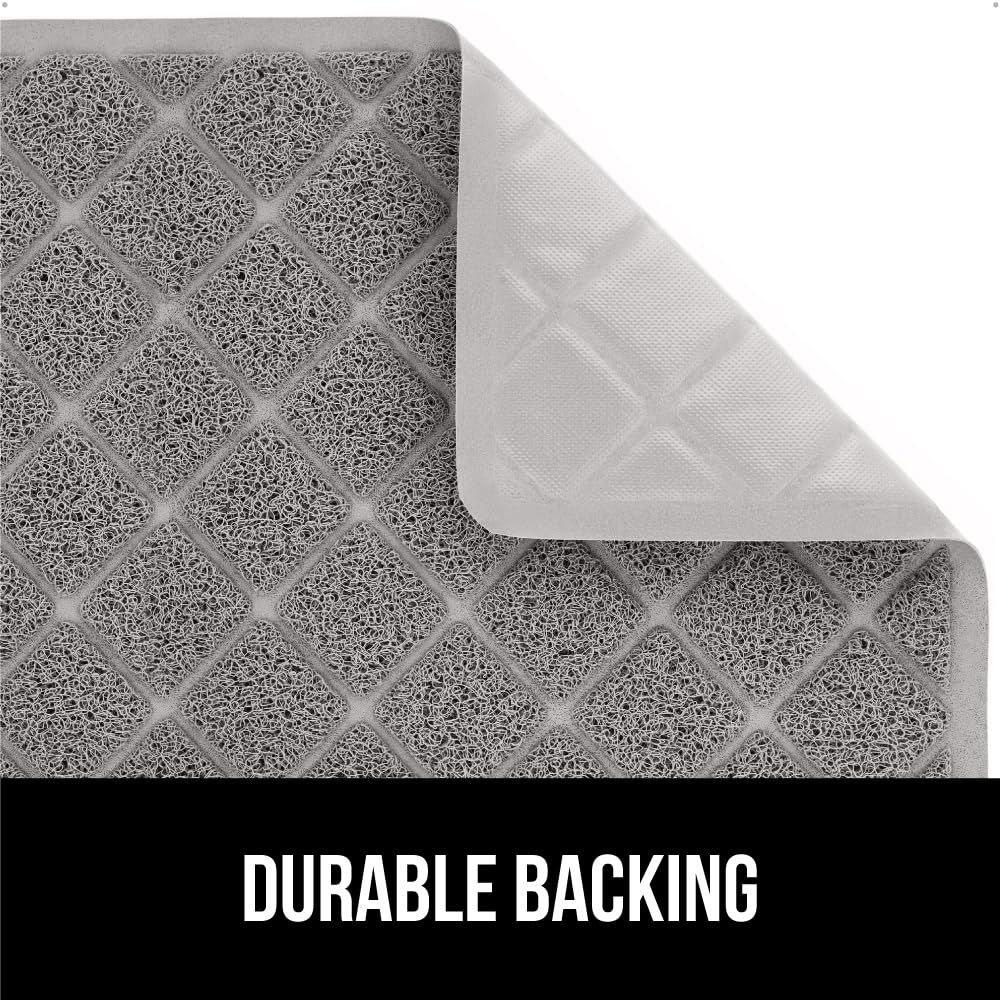 GORILLA GRIP Material resistente al agua protege tus pisos.