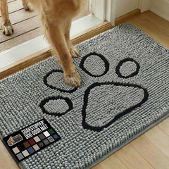 GORILLA GRIP SOAKSTOPPER: alfombra de puerta absorbente que atrapa humedad y suciedad.