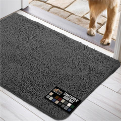 GORILLA GRIP SOAKSTOPPER: alfombra puerta absorbente que reduce humedad en el recibidor