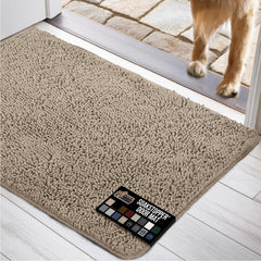 GORILLA GRIP SoakStopper alfombra de puerta para perros que atrapa humedad