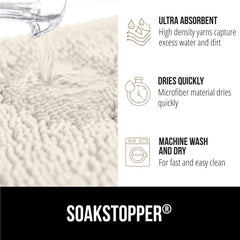 GORILLA GRIP SOAKSTOPPER: base de goma antideslizante para seguridad