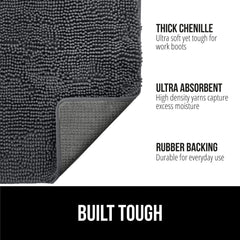 GORILLA GRIP SoakStopper capa superior absorbente ideal para patas mojadas y lodo.