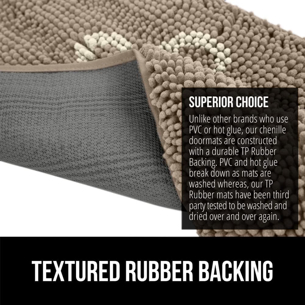 Lavable a máquina y resistente a la decoloración en SoakStopper de Gorilla Grip