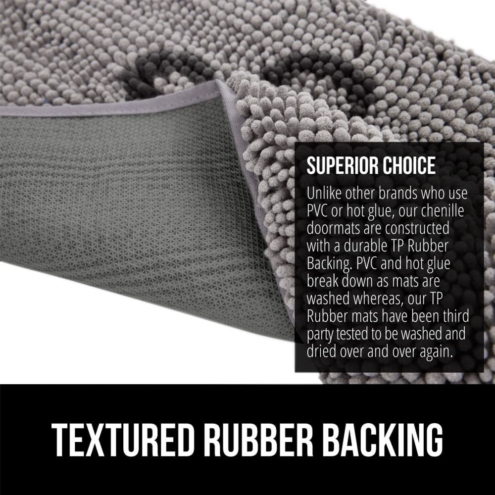 GORILLA GRIP SOAKSTOPPER: lavado a máquina y resistencia a desvanecimiento.