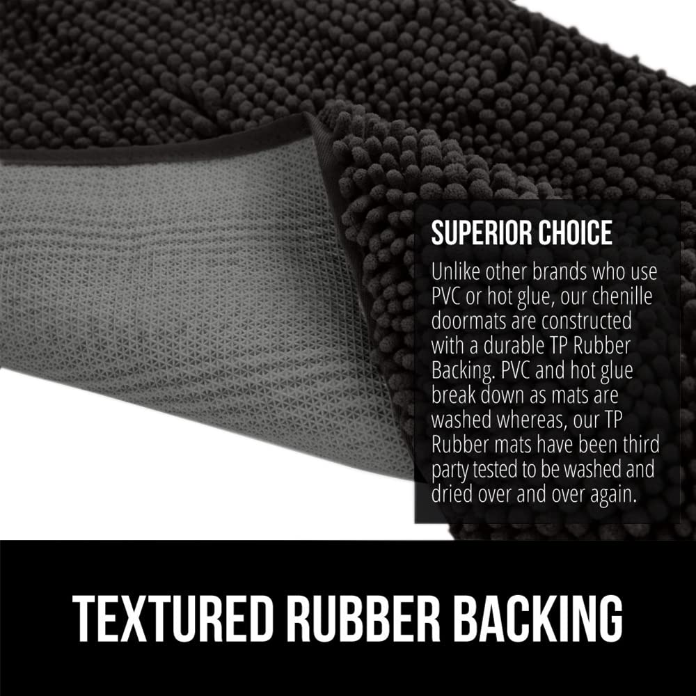 GORILLA GRIP SoakStopper: apta para lavado en máquina y resistente a la decoloración.