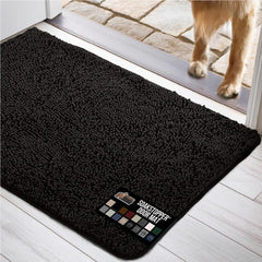 GORILLA GRIP SoakStopper: vista frontal de la alfombra absorbente para entradas, protege suelos.