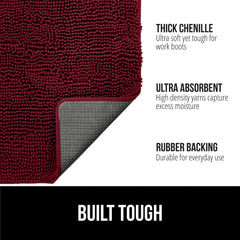 GORILLA GRIP SOAKSTOPPER superficie-absorbente: mantiene el polvo y la suciedad bajo control.