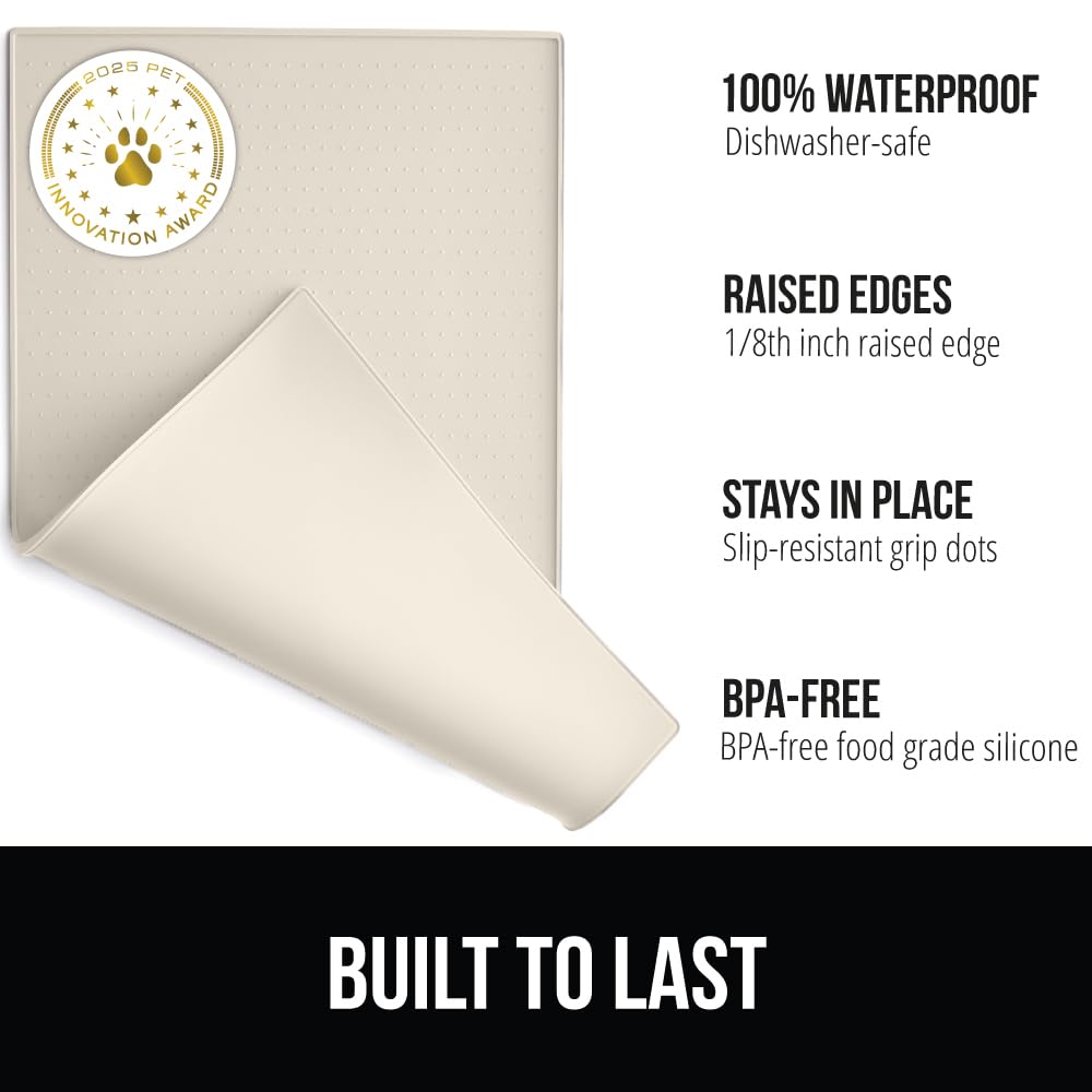 GORILLA GRIP: tapete-impermeable de silicona para evitar manchas de comida y agua.