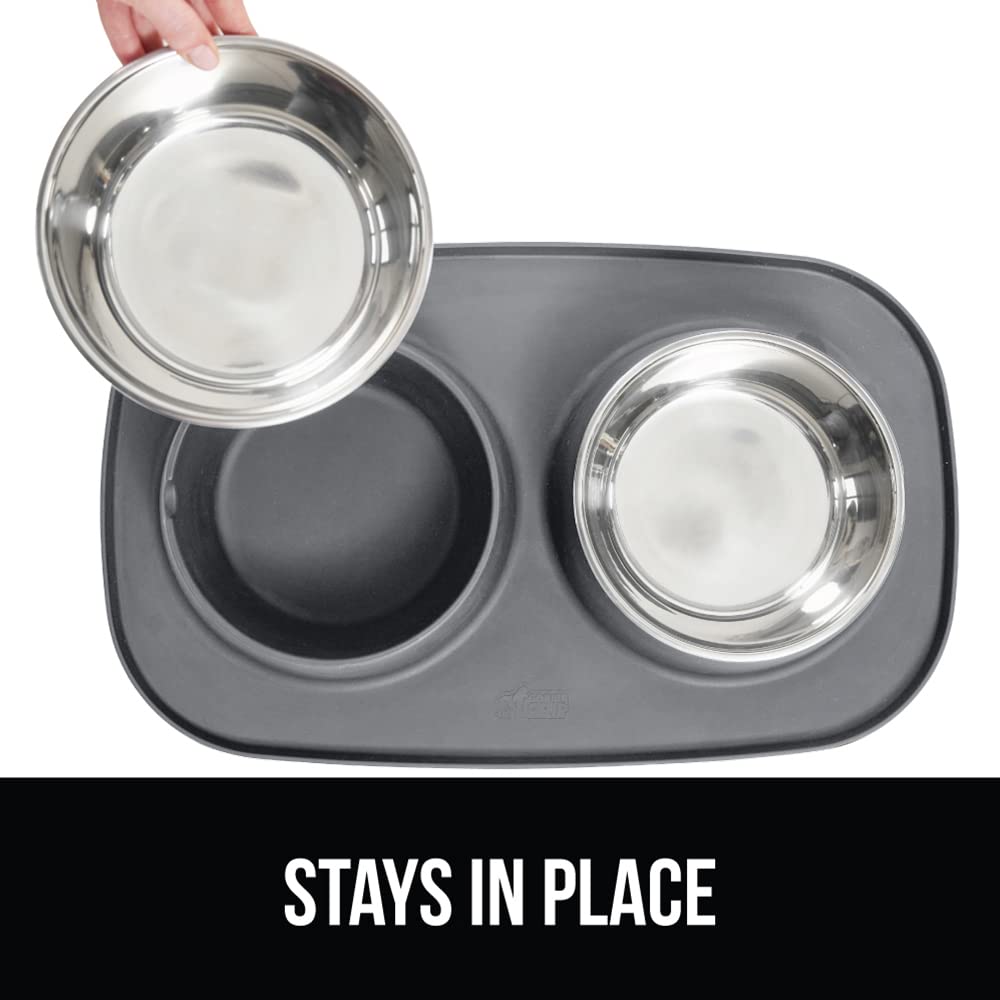 GORILLA GRIP: tazones acero inoxidable 3 tazas para comidas equilibradas.