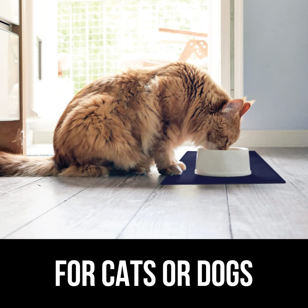 Gorilla Grip: uso versátil para perros y gatos, base estable para comida.