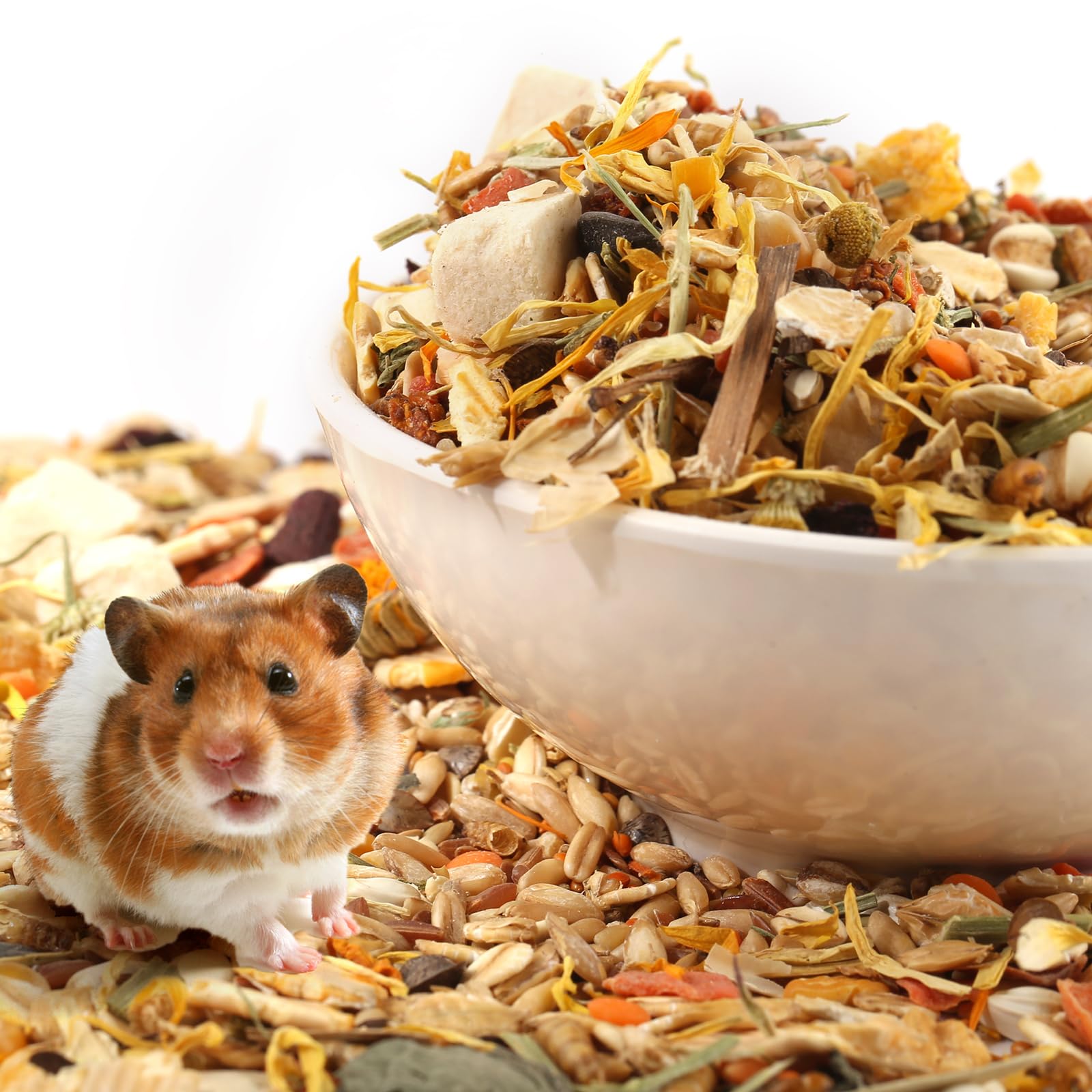 Gourmet Hamster Gerbil Food: nutrición completa en cada porción de 270 g