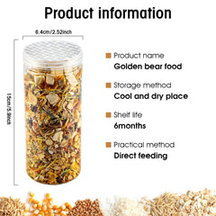Gourmet Hamster Gerbil Food: sin colores artificiales para una dieta simple